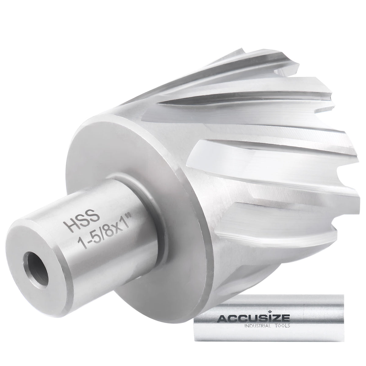 Fraises annulaires H.S.S. de 1" Profondeur de coupe, avec tige Weldon 3/4" ou 1-1/4 po, Ground CBN, ANSI STANDARD