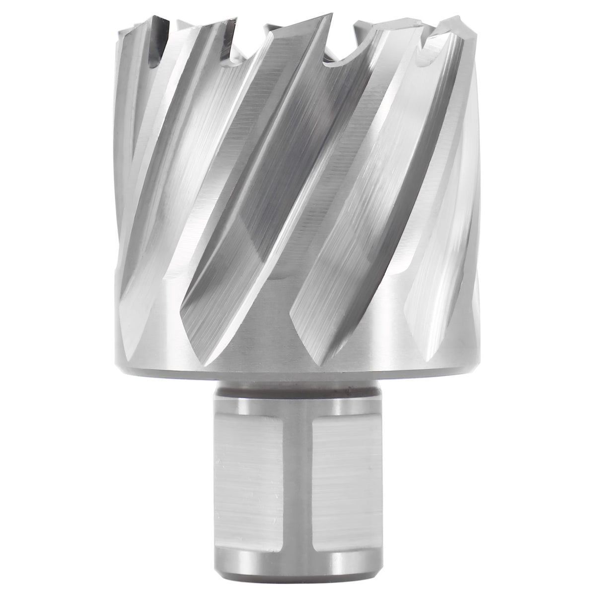Fraises annulaires H.S.S. de 1" Profondeur de coupe, avec tige Weldon 3/4" ou 1-1/4 po, Ground CBN, ANSI STANDARD