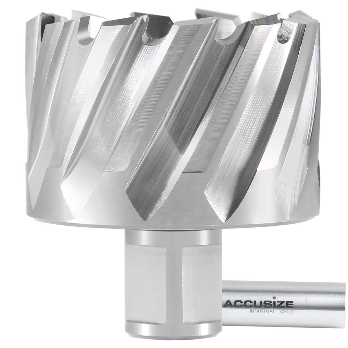 Fraises annulaires H.S.S. de 1" Profondeur de coupe, avec tige Weldon 3/4" ou 1-1/4 po, Ground CBN, ANSI STANDARD