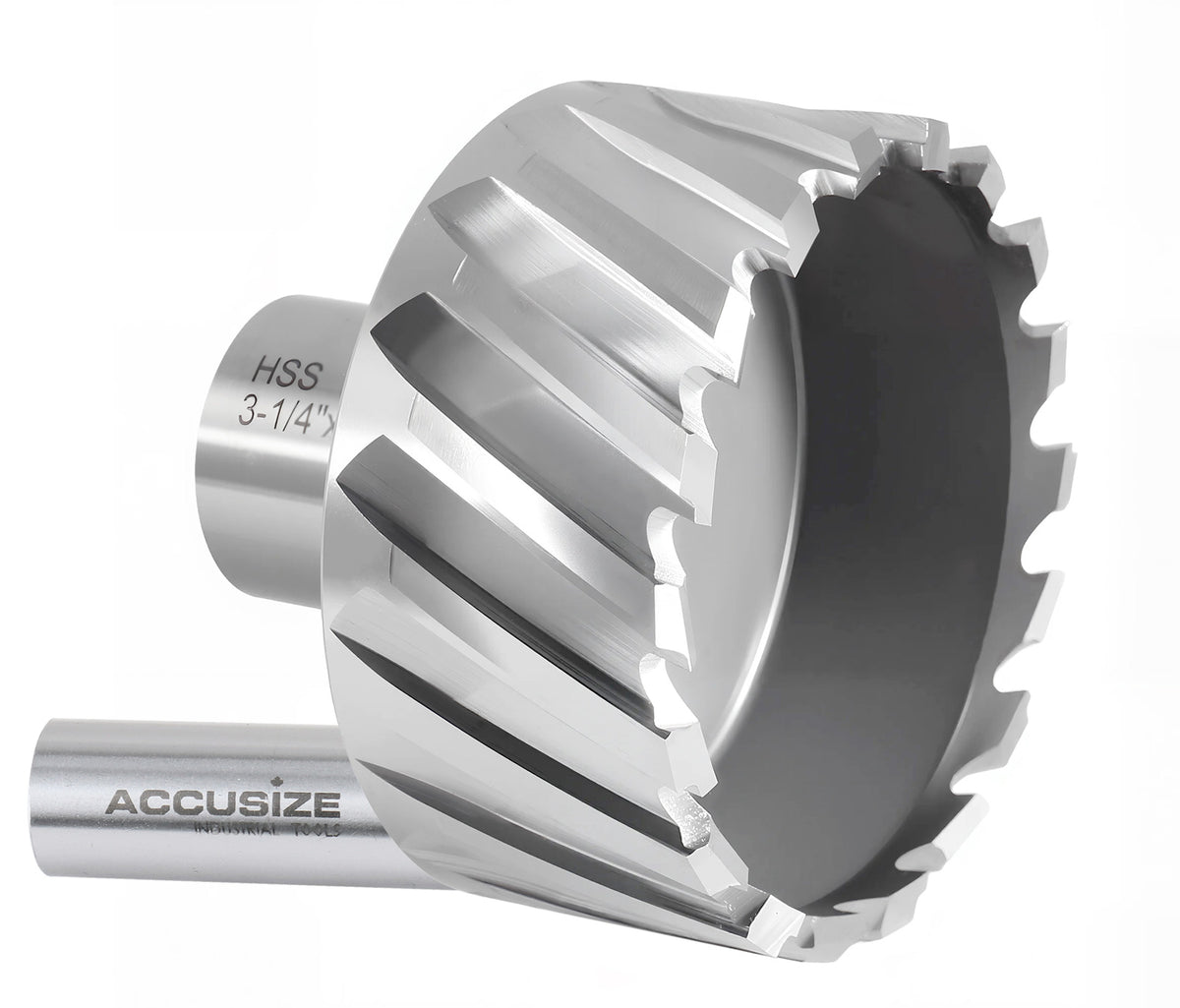Fraises annulaires H.S.S. de 1" Profondeur de coupe, avec tige Weldon 3/4" ou 1-1/4 po, Ground CBN, ANSI STANDARD