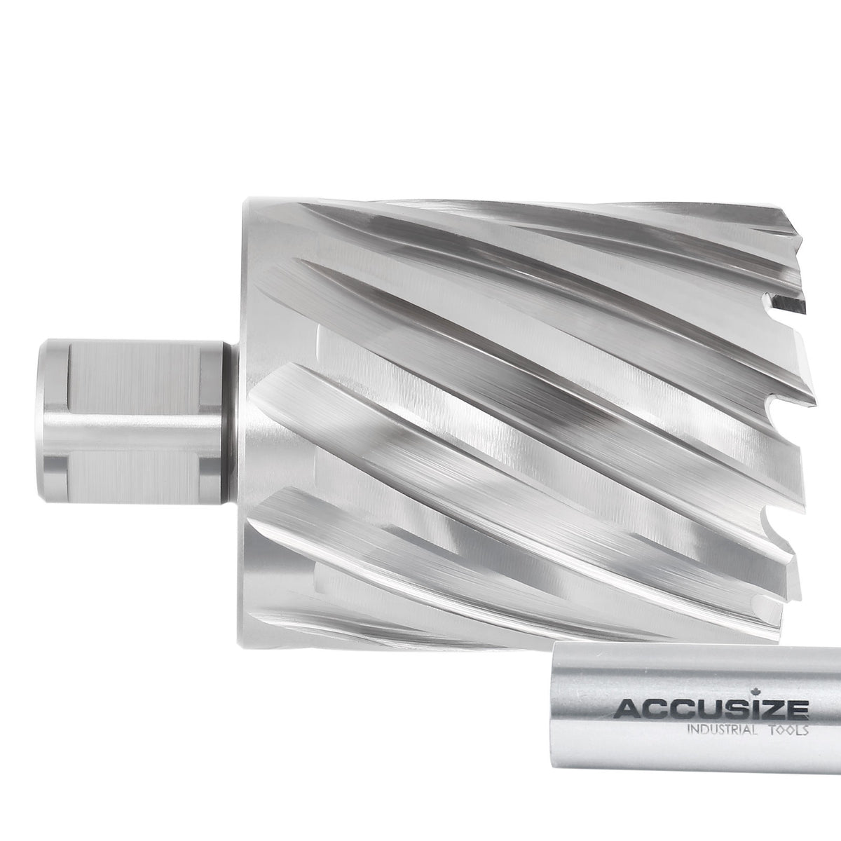 2-1/16'' Cutting Dia, 3/4'' Weldon Shank, 2'' Cutting Depth H.S.S. Annular Cutters, 2081-2038