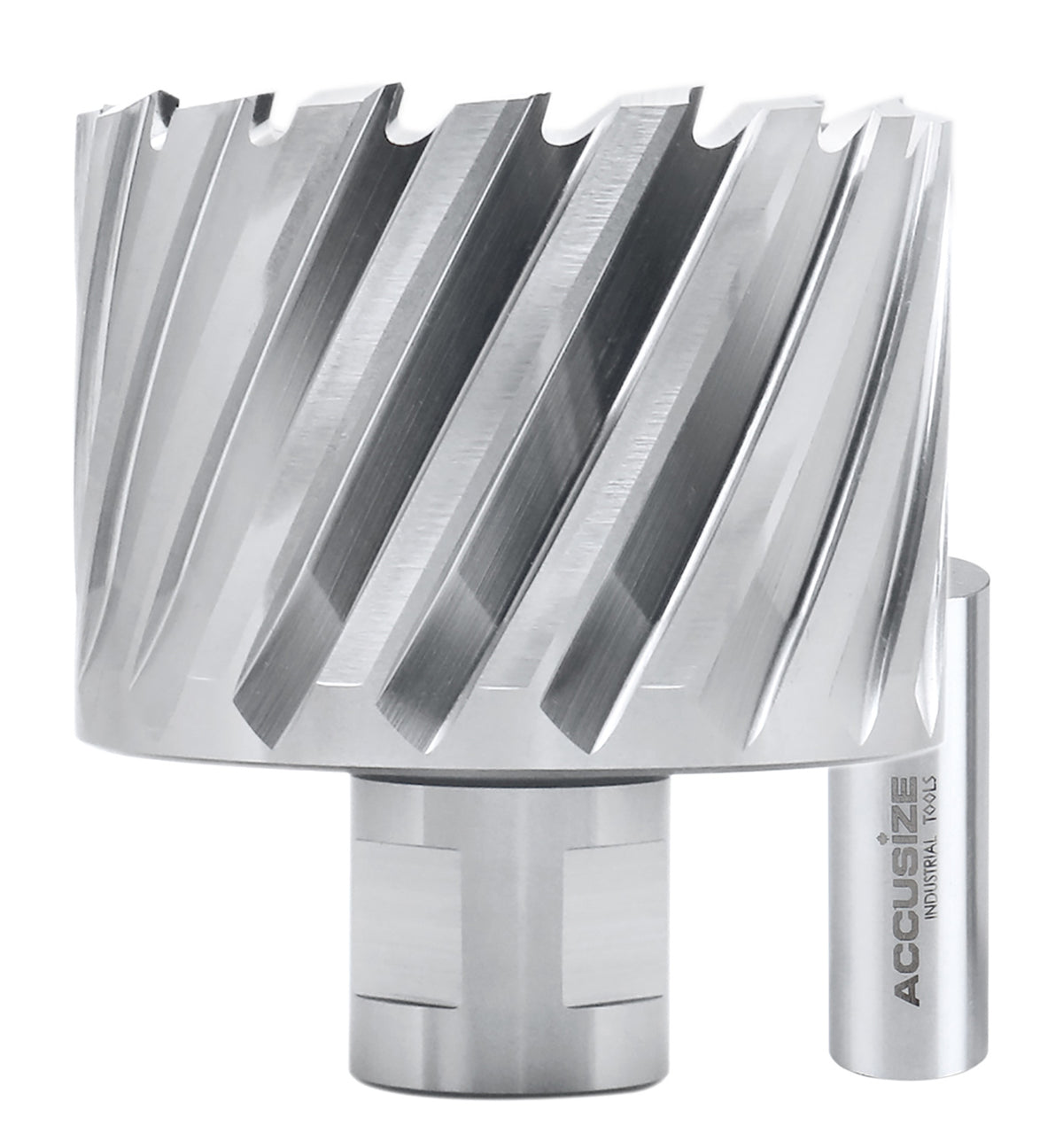 Fraises annulaires H.S.S. de 2" Profondeur de coupe avec tige Weldon 3/4" ou 1-1/4 po, sol CBN, norme ANSI