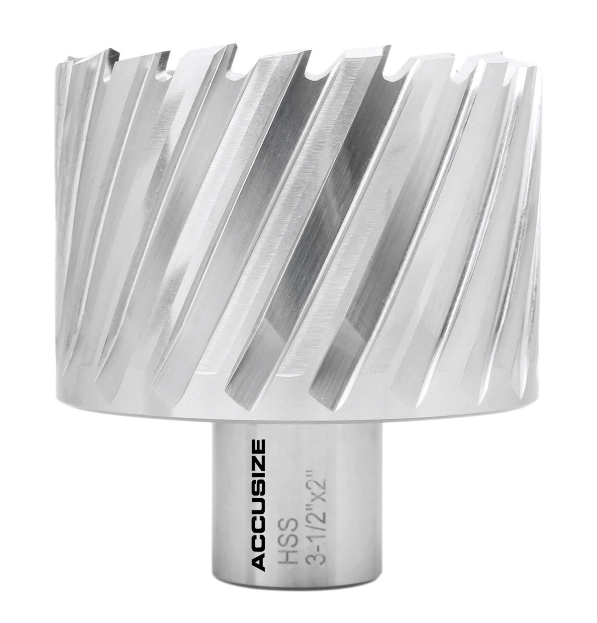 Fraises annulaires H.S.S. de 2" Profondeur de coupe avec tige Weldon 3/4" ou 1-1/4 po, sol CBN, norme ANSI