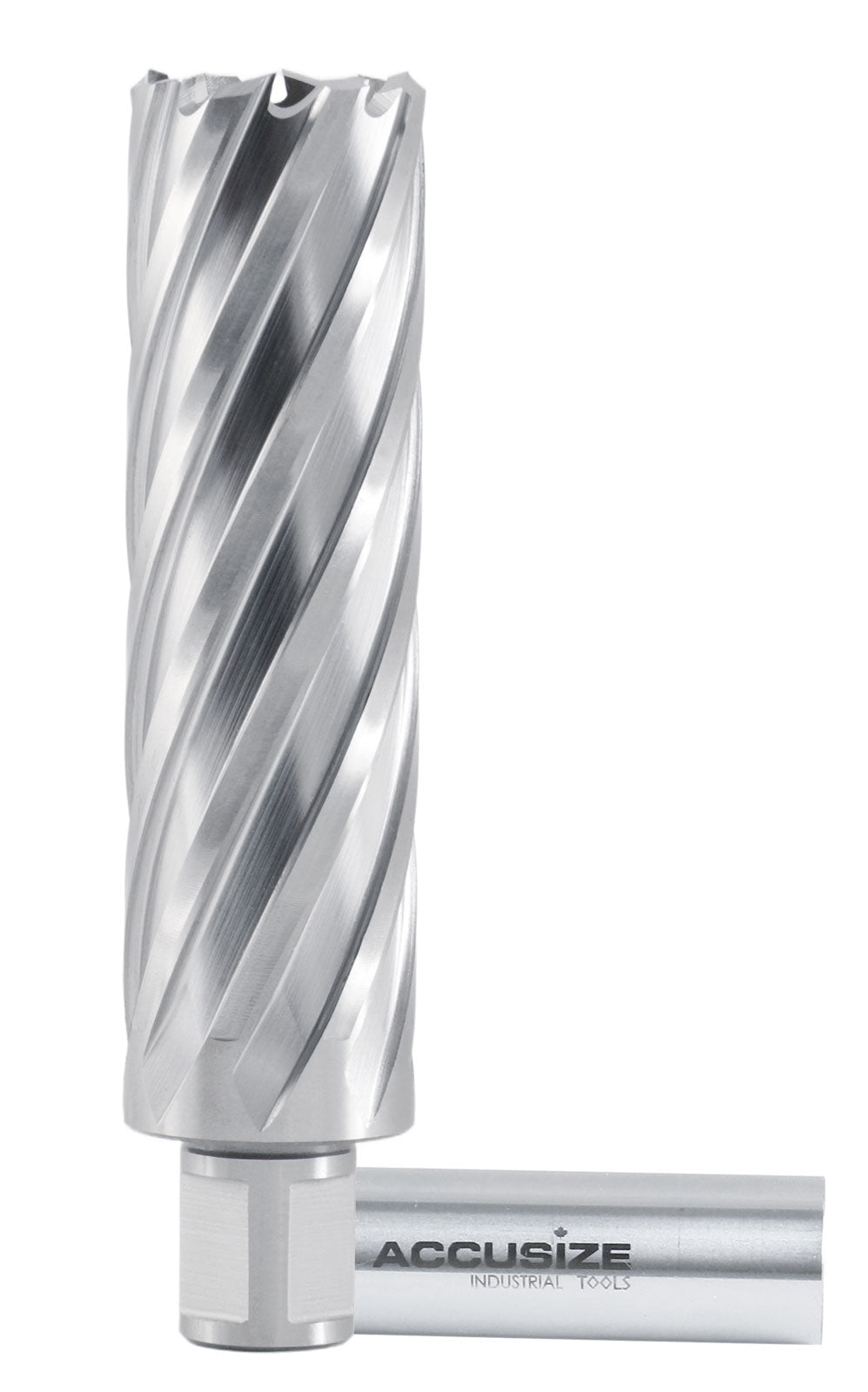 Fraises annulaires H.S.S. 4" Profondeur de coupe avec tige Weldon 3/4", sol CBN, norme ANSI