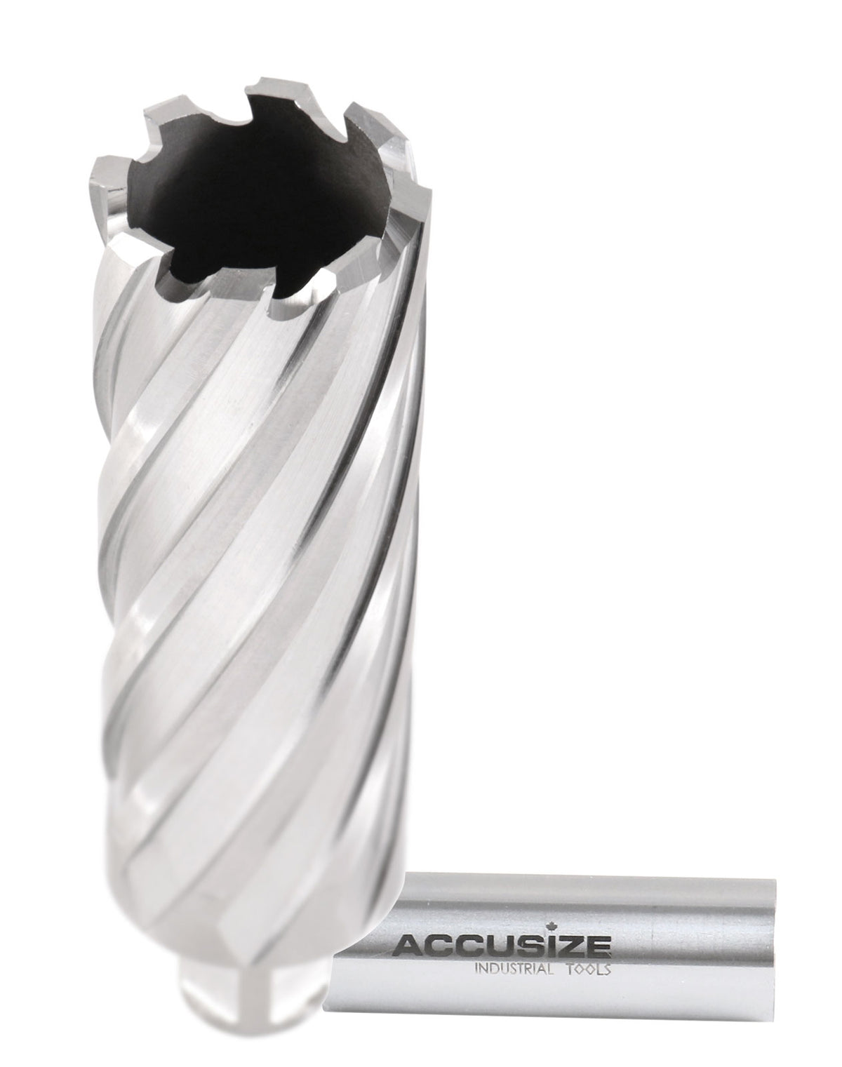 Fraises annulaires H.S.S. 4" Profondeur de coupe avec tige Weldon 3/4", sol CBN, norme ANSI