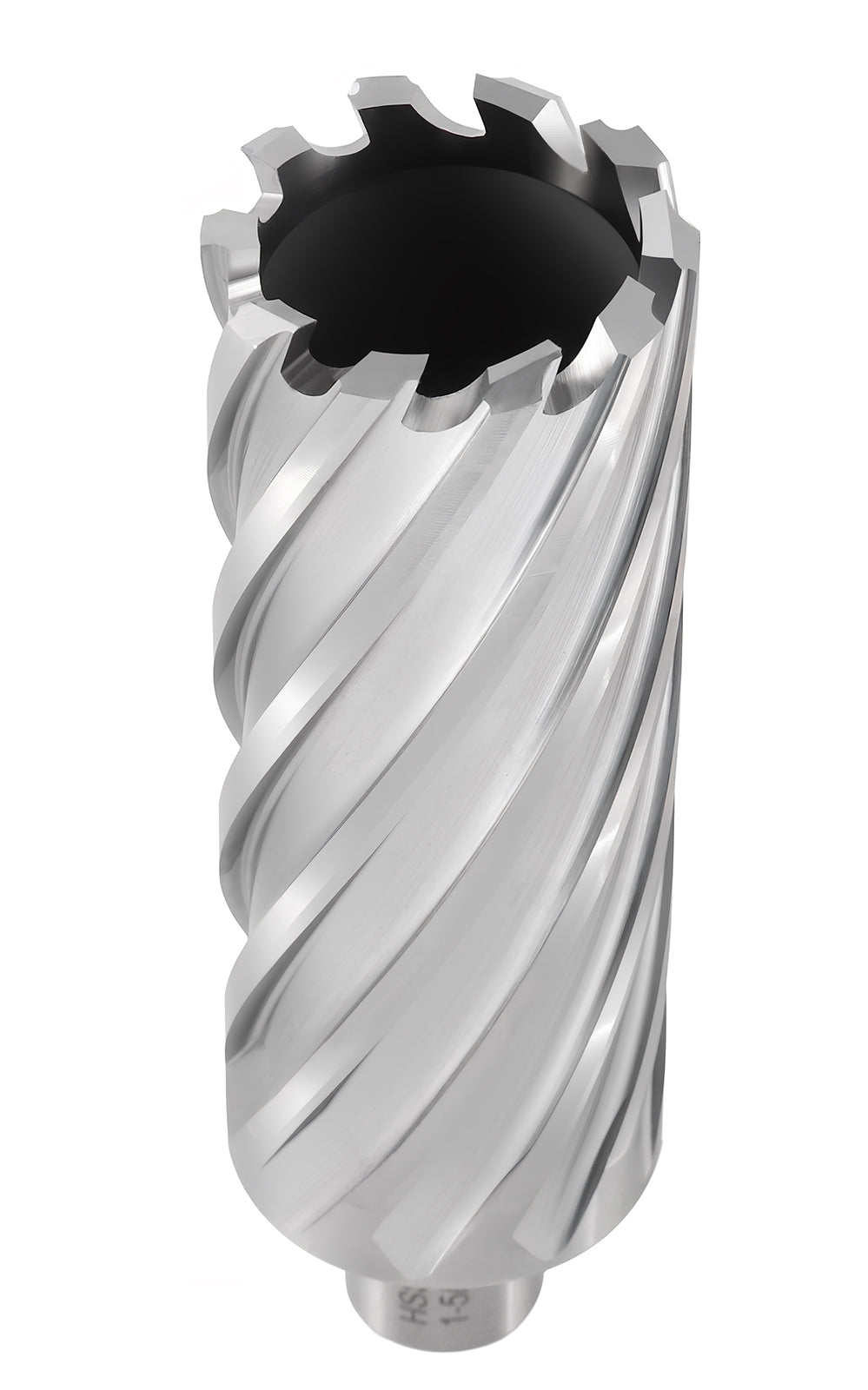 1-5/8″ Cutting Dia x 4″ Depth of Cut HSS Annular Cutter, CBN Ground, 3/4″ Weldon Shank, 2084-2031