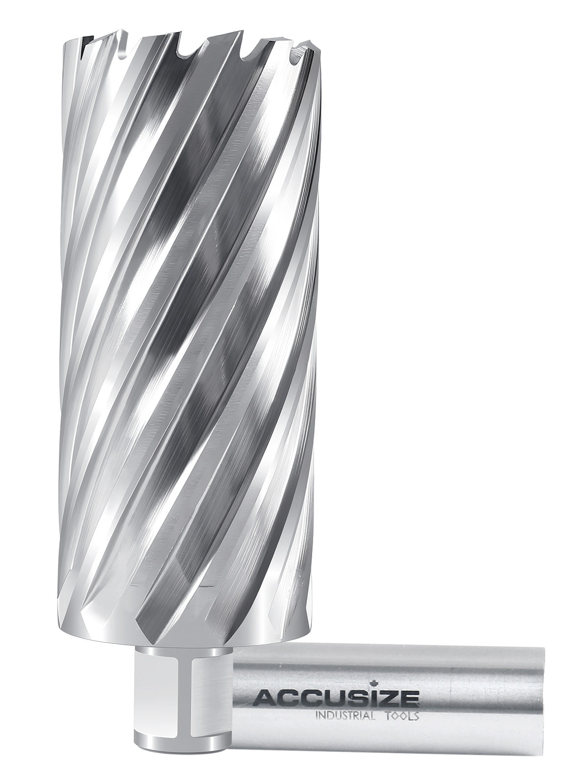 Fraises annulaires H.S.S. 4" Profondeur de coupe avec tige Weldon 3/4", sol CBN, norme ANSI