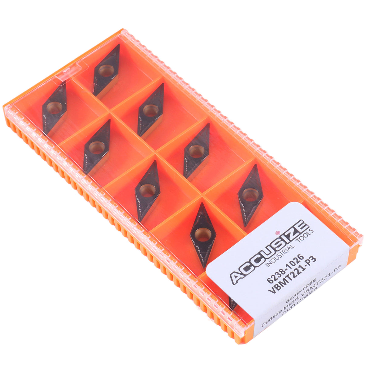 Carbide Inserts VBMT-MD CVD Coated 10pcs/set, BPS101