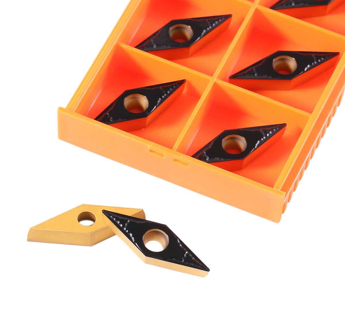 Carbide Inserts VBMT-MD CVD Coated 10pcs/set, BPS101