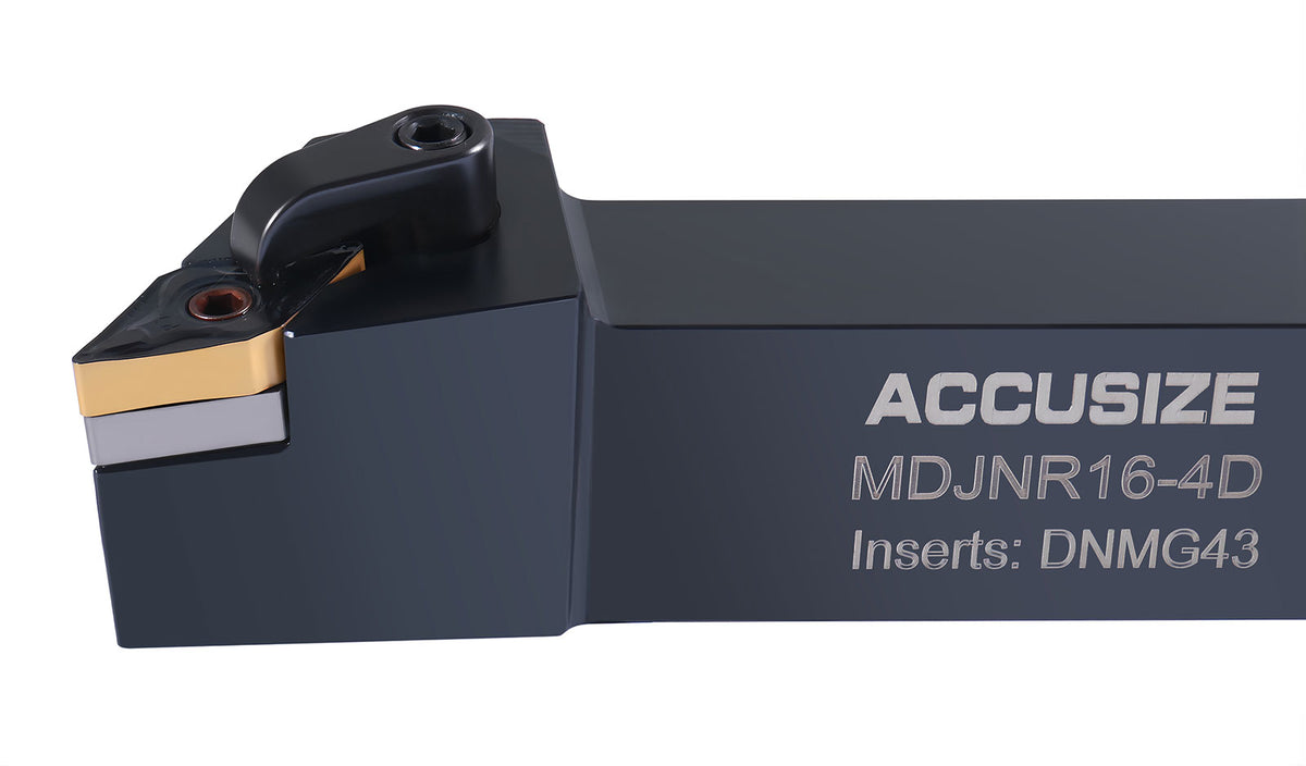 1'' by 6'' Mdjn R-16-4D Toolholder, Right Hand, with 1 Piece Dnmg432 Insert Installed, 2302-5020