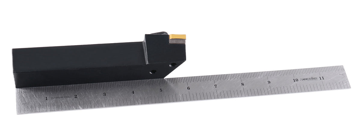 1'' by 1-1/4'' Oal Mdjn Tool Holder, Left Hand with Dnmg432 Carbide Inserts, 2302-6020