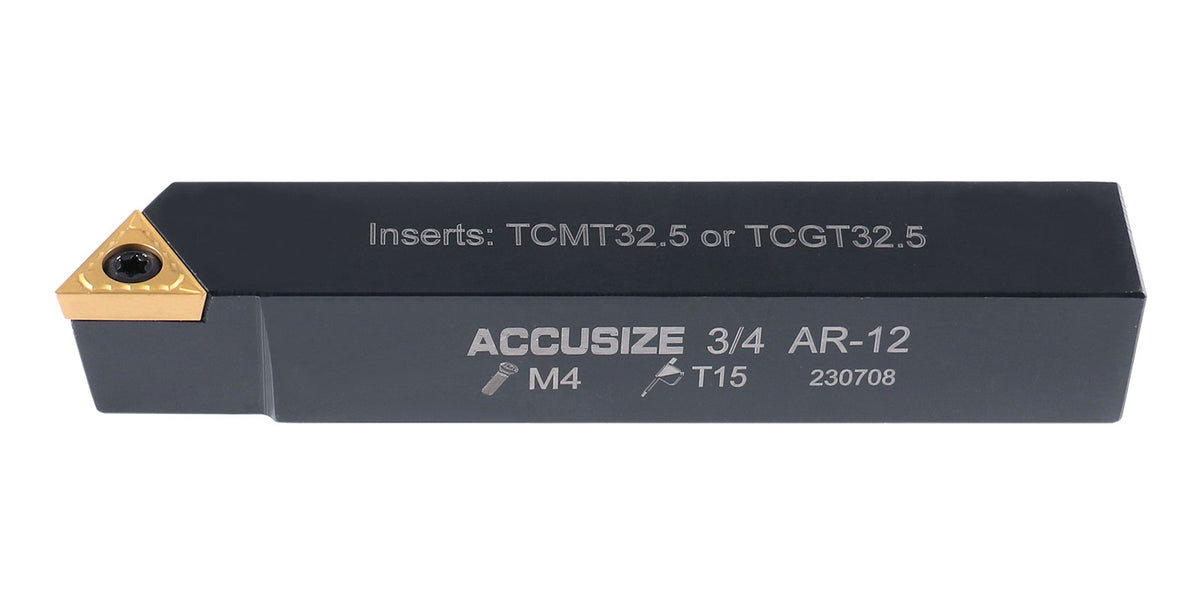 3/4'' 5 Pc Indexable Turning Tool Set, 2380-5123