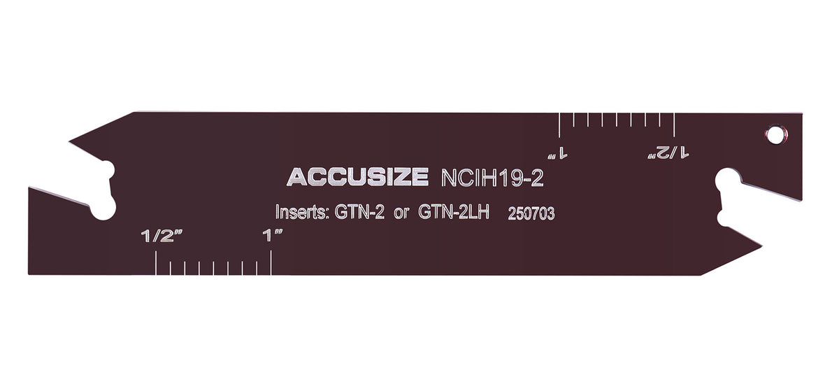 0.087''-0.094'' by 3.38'' Ncih19-2 Vernier Positive Stop Adjustable Blades for Gtn-2 Inserts, 2402-0002