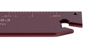 0.120'' by 4.33'' Ncih26-3 Positive Stop Adjustable Blade for Self Lock Cutoff Insert Gtn-3, 2402-0006