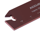 0.120'' by 4.33'' Ncih26-3 Positive Stop Adjustable Blade for Self Lock Cutoff Insert Gtn-3, 2402-0006
