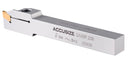 1/2'' Shank Heavy Duty Indexable Grooving/Cut-Off Holder, Nickel Plated, with a Gtn-2 Tin Coated Carbide Insert, 2415-5024