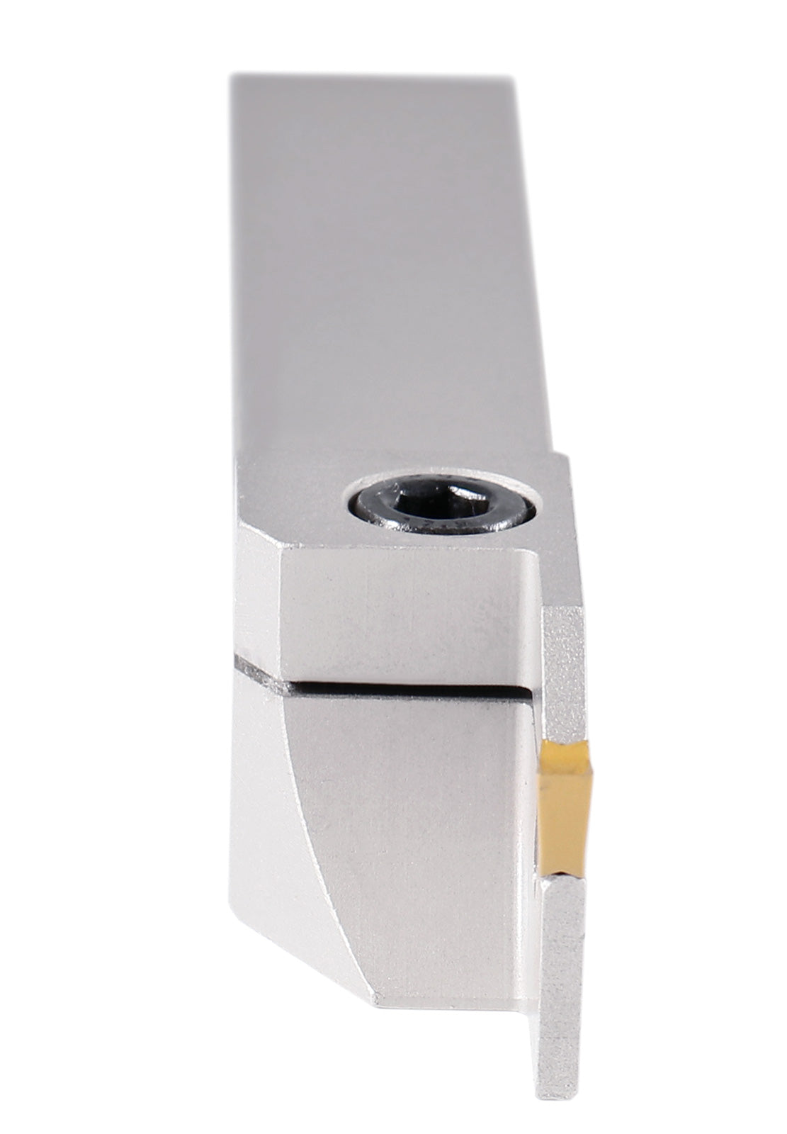3/4'' by 3/4'' Heavy Duty Indexable Grooving Cut-Off Holder, Nickel Plated, Gtn-3 Tin Coating Carbide Insert, 2415-5030
