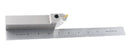 1'' Shank Heavy Duty Indexable Grooving/Cut-Off Holder, Nickel Plated, with a Gtn-4 Tin Coated Carbide Insert, 2415-5036
