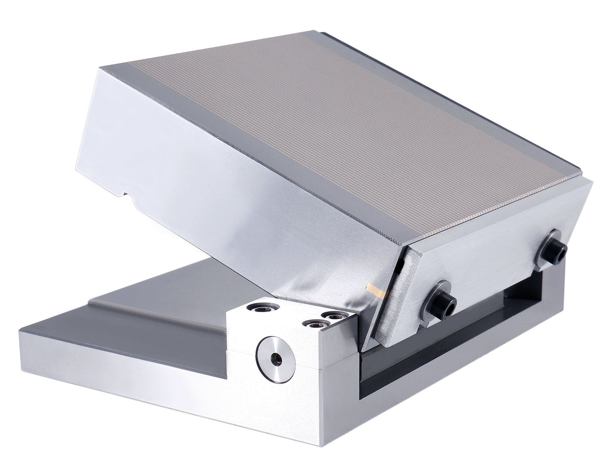6'' by 6'' Magnetic Sine Plate, Centre Distance of Rolls 4'', within .0002", 2520-1000