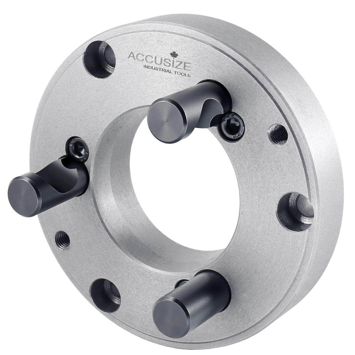 D1 Type Adaptor for Most 3 Jaw Lathe Chucks, Spindle Taper D1-4, Chuck Diameter: 5'', 2600-0510
