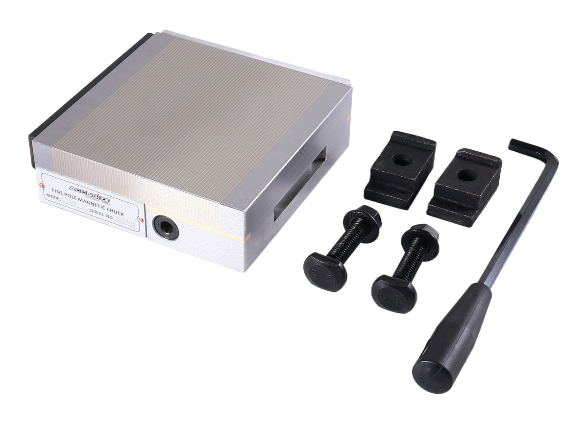 6'' by 6'' Within 0.0002'' Fine Pole Magnetic Chuck, 2720-1000