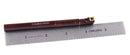 3/8'' by 4.33'' Right-Hand Sclcr Coolant Through Indexable Boring Bar with Ccmt Insert 21.51, 2800-0035