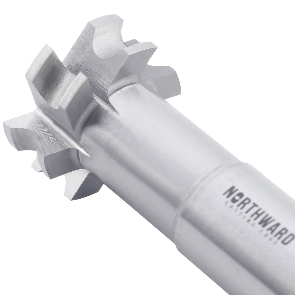 Northward HSS Concave Radius Cutter, R1/8", D1, 3/4" Shk, 6-Flute
