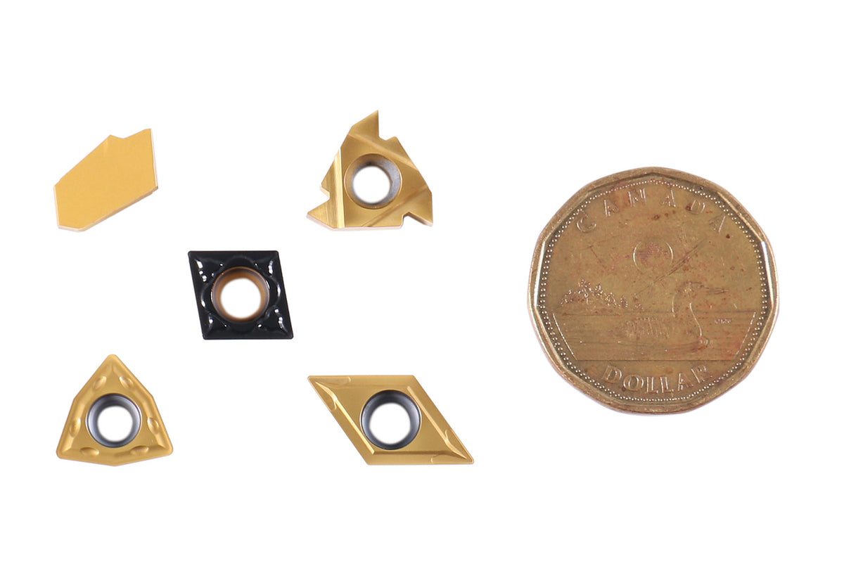 2 Pc of Each Kind of Carbide Inserts for 2988-0058, Tin Coated, Total 10 Pieces, 2988-0058Inserts