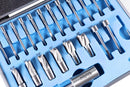 21 Pcs Hss Interchangeable Pilot Counterbore Set, 3620-0121