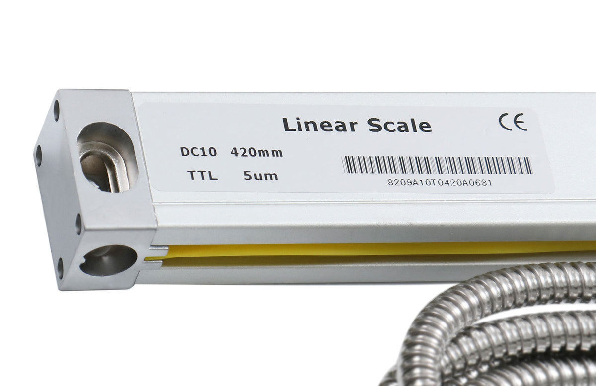 4-Axis DRO for Milling Machine Package on Quill, Glass Scale, DITRON