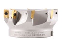 4508-0020B, 4" x 1-1/2" 90 Deg. Square Shoulder Indexable Face Mill w/ APKT1604 Inserts