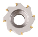4508-0020B, 4" x 1-1/2" 90 Deg. Square Shoulder Indexable Face Mill w/ APKT1604 Inserts