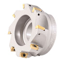4508-0020B, 4" x 1-1/2" 90 Deg. Square Shoulder Indexable Face Mill w/ APKT1604 Inserts