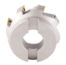 4508-0020B, 4" x 1-1/2" 90 Deg. Square Shoulder Indexable Face Mill w/ APKT1604 Inserts