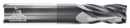 Gorilla 4 Flute Square End TiALN Coated End Mills, Inch, Standard Performance, Made in USA