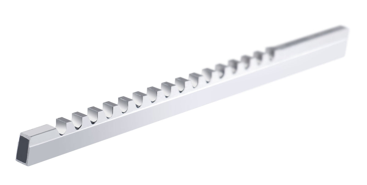 5/32"- Style B, H.S.S. Keyway Broach, Length of Cut: 19/64'' - 1-11/16'', 1 Shim, 5000-0012
