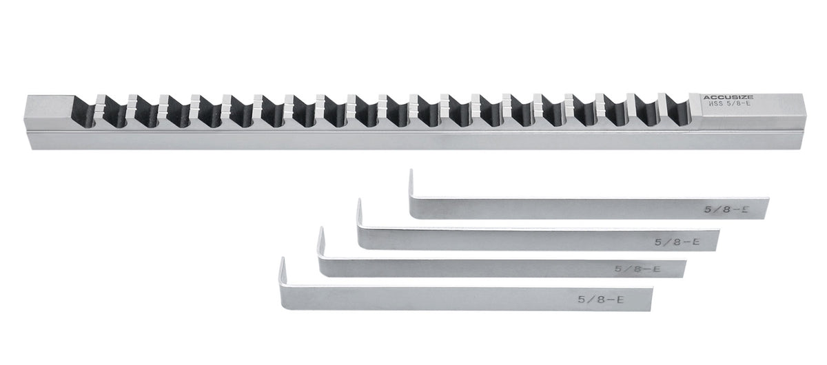 H.S.S. Keyway Broach, Metric, Inch, Style A, Style B, Style C, Style D, Style E & Style F
