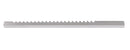 6Mm-C Keyway Broach, 25/46'' to 2-1/2'' Length of Cut, Requires 1 Shim, 5001-0012