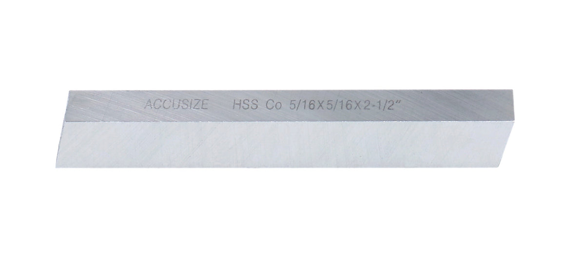M35 (H.S.S. +5% ) Cobalt Lathe Tool Bits - Ground for Heavy Cuts on Casting and Forgings