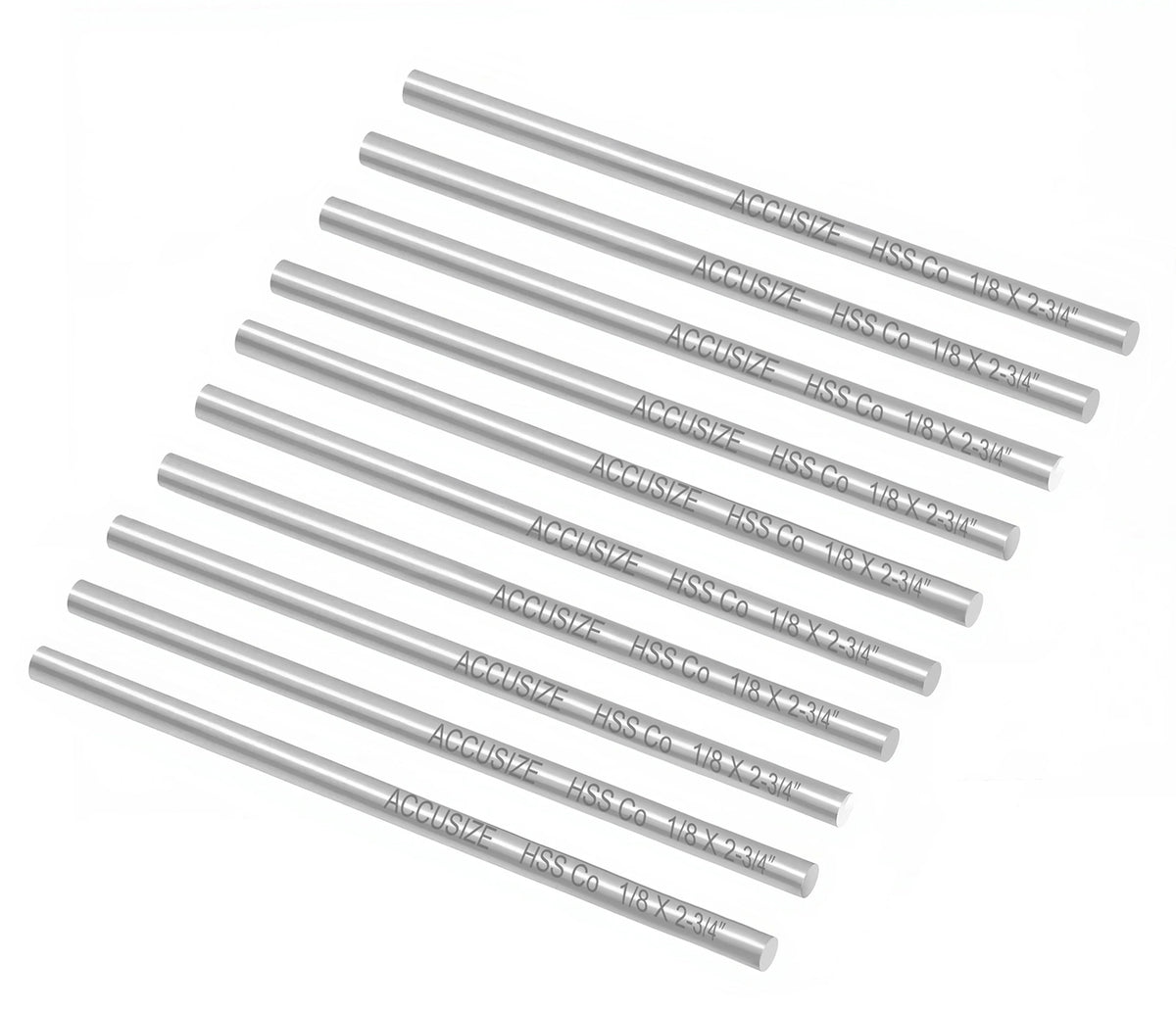 M35 (H.S.S. + 5% Cobalt) Round Tool Bit, Ground