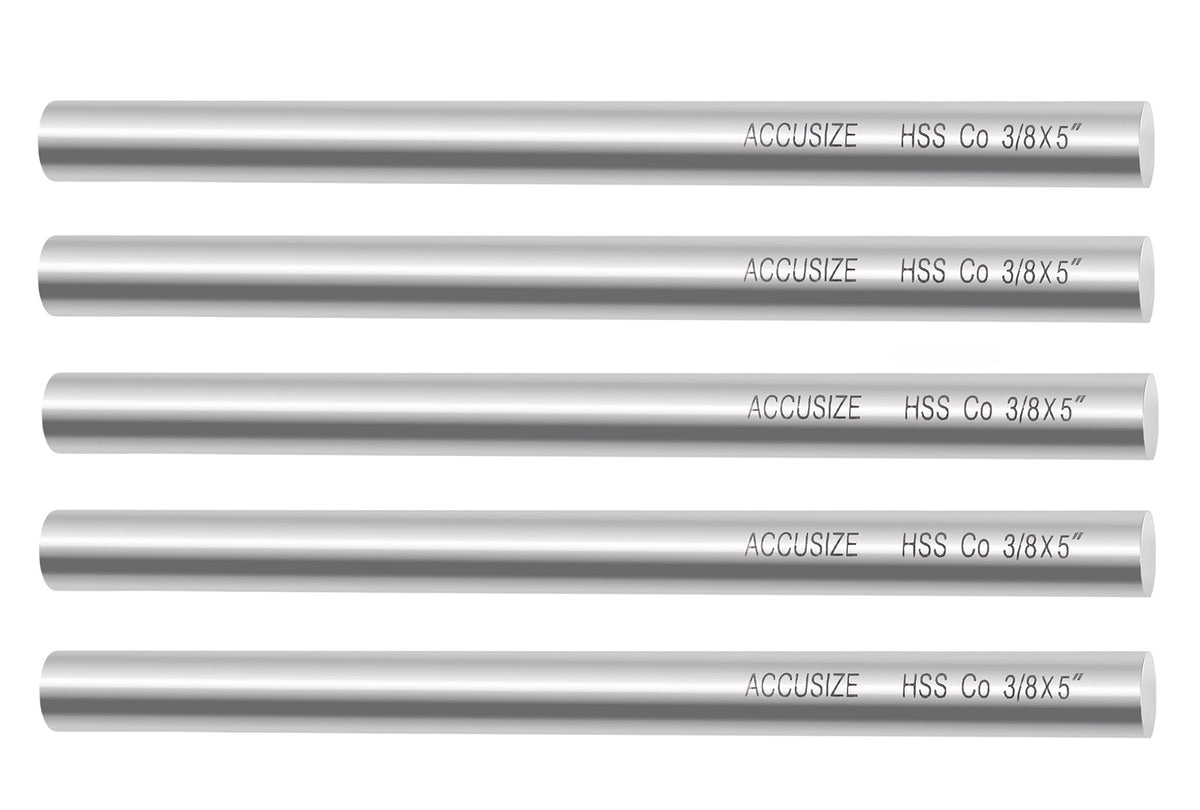 M35 (H.S.S. + 5% Cobalt) Round Tool Bit, Ground