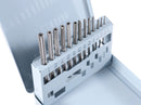 1/16-1/4'' 13 Pcs Hss 6542 Straight Flute, Chucking Reamer Set, 5500-Se00