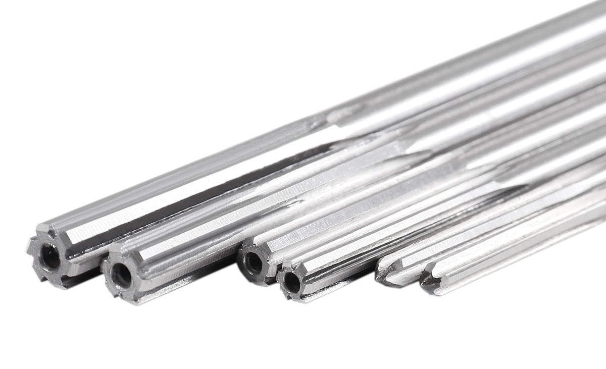 1/16-1/4'' 13 Pcs Hss 6542 Straight Flute, Chucking Reamer Set, 5500-Se00