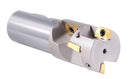 Helical Indexable Weldon Shank End Mill, Right Hand, Heavy Duty Cut