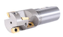 Helical Indexable Weldon Shank End Mill, Right Hand, Heavy Duty Cut