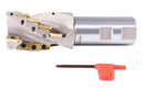 Helical Indexable Weldon Shank End Mill, Right Hand, Heavy Duty Cut