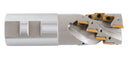 Helical Indexable Weldon Shank End Mill, Right Hand, Heavy Duty Cut