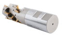 Helical Indexable Weldon Shank End Mill, Right Hand, Heavy Duty Cut