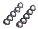 WPGT Carbide Inserts, TiALN Coated, for 0028-serial High Feed Face Mill & End Mills, 10pcs/package