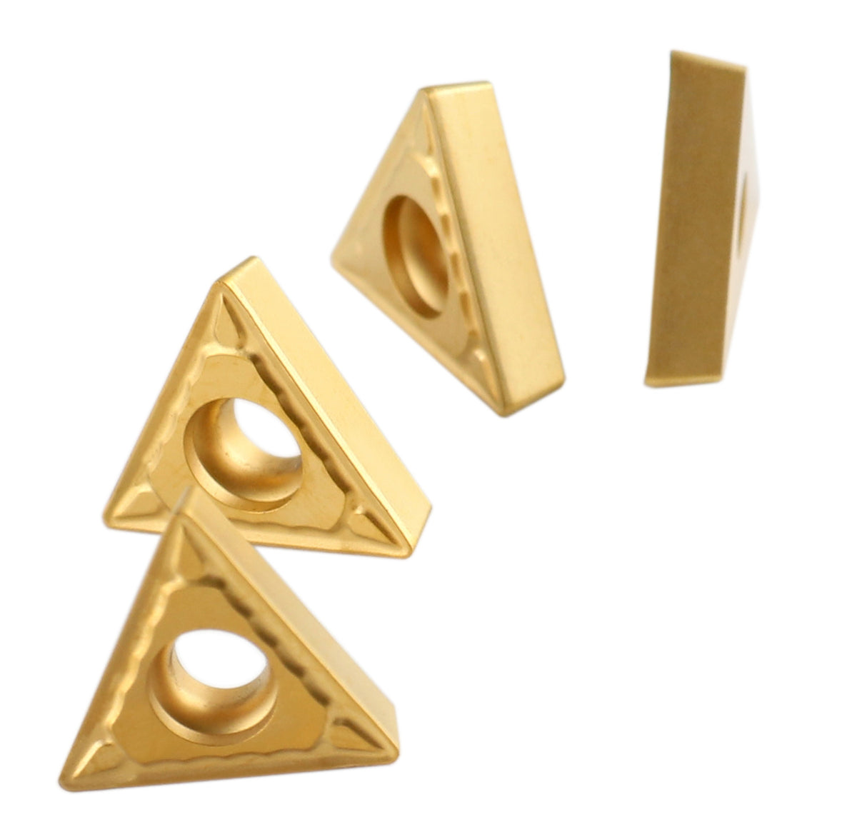 Carbide Inserts, TCMT, TiN / CVD Coated, 10 PCS/SET